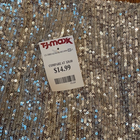 Sequin mini skirt - Picture 3 of 5